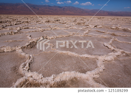 Badwater Basin Death Valley salt formations Badwater Basin Death Valley salt formations 125189299