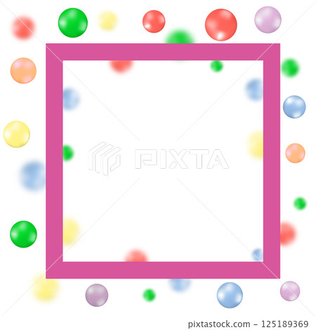 Vector Colorful chocolate candies and pink frame, multicolored glazed chocolate falling isolated on blue background. Falling candied fruit,selective focus Vector Colorful chocolate candies and pink frame, multicolored glazed chocolate falling isolated on blue background. Falling candied fruit,selective focus 125189369