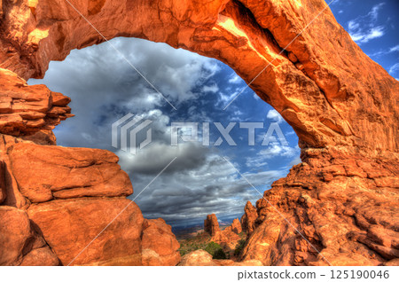 Arches National Park in Moab Utah USA Arches National Park in Moab Utah USA 125190046