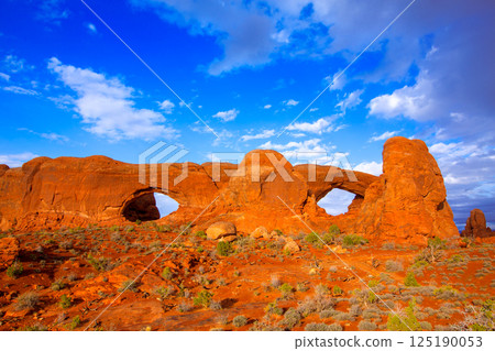 Arches National Park in Moab Utah USA Arches National Park in Moab Utah USA 125190053