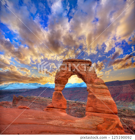 Arches National Park Delicate Arch in Utah USA Arches National Park Delicate Arch in Utah USA 125190092