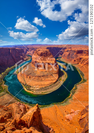 Arizona Horseshoe Bend meander of Colorado River Arizona Horseshoe Bend meander of Colorado River 125190102