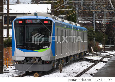[TD] Tobu Noda Line 80000 series train in winter (express: Omiya⇔Funabashi) 125190232