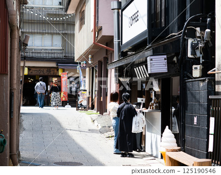 Ikaho Onsen Stone Steps: A retro alley 125190546