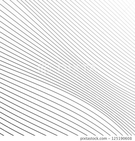 smooth flowing wave gradient dots background. Vector illustration 125190608