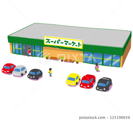 supermarket supermarket 125190659