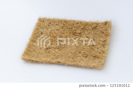 Close up shot of the jute mat surface used for growing micro greens Close up shot of the jute mat surface used for growing micro greens 125191012