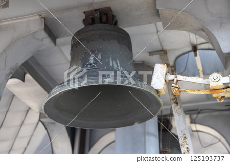 The big bell on the tower The big bell on the tower 125193737
