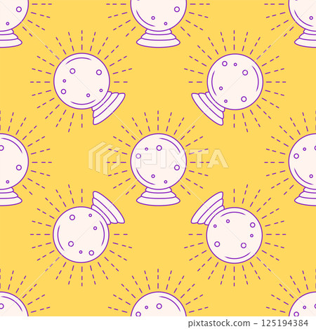 Silhouettes Magic symbols seamless pattern, with magical elements such as snake, eye, tarot cards, hand, skull. Witchcraft theme symbols and elements Silhouettes Magic symbols seamless pattern, with magical elements such as snake, eye, tarot cards, hand, skull. Witchcraft theme symbols and elements 125194384