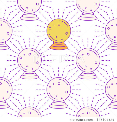 Silhouettes Magic symbols seamless pattern, with magical elements such as snake, eye, tarot cards, hand, skull. Witchcraft theme symbols and elements Silhouettes Magic symbols seamless pattern, with magical elements such as snake, eye, tarot cards, hand, skull. Witchcraft theme symbols and elements 125194385