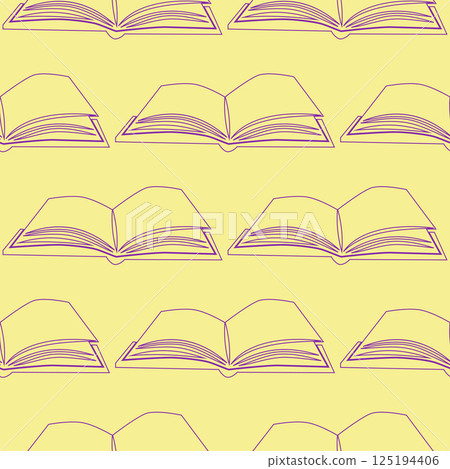 Silhouettes Magic symbols seamless pattern, with magical elements such as snake, eye, tarot cards, hand, skull. Witchcraft theme symbols and elements 125194406