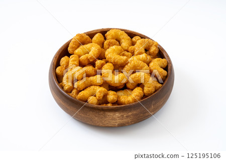 碗裡的焦糖爆米花 125195106