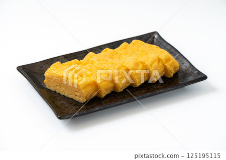 看起來很美味的煎蛋捲 125195115