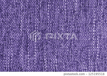 Purple Jacquard fabric with large loose woven, coarse weave texture background Purple Jacquard fabric with large loose woven, coarse weave texture background 125195518
