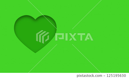 Green textured canvas background with heart shape cutout Green textured canvas background with heart shape cutout 125195630