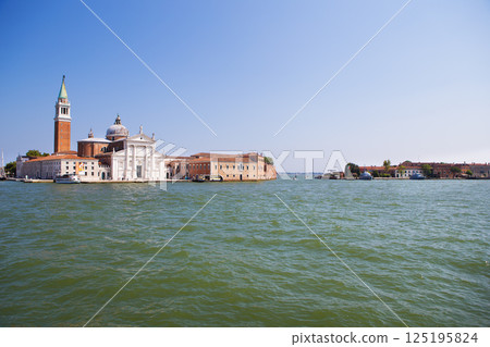 Grand Canal and Basilica Santa Maria della Salute, Venice, Italy Grand Canal and Basilica Santa Maria della Salute, Venice, Italy 125195824