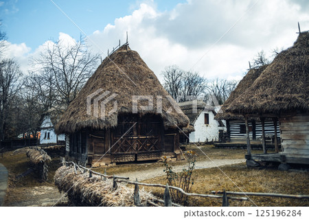 Some Old Buildings In The Vintage Bucharest  125196284