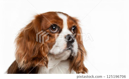 騎士·金·查爾斯·西班牙獵犬 125196706