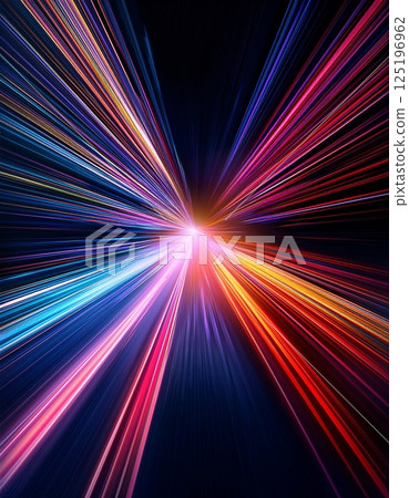 快速的技術概念圖像,光線的抽象背景圖像。 快速的技術概念圖像,光線的抽象背景圖像。 125196962