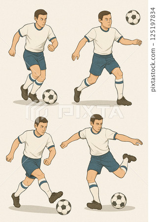 我嘗試描繪各種形式的運動員 我嘗試描繪各種形式的運動員 125197834