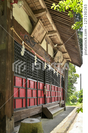 Walking around Sakamoto-shuku on the Nakasendo road: Sakamoto Hachimangu Shrine, Annaka City, Gunma Prefecture Walking around Sakamoto-shuku on the Nakasendo road: Sakamoto Hachimangu Shrine, Annaka City, Gunma Prefecture 125198163