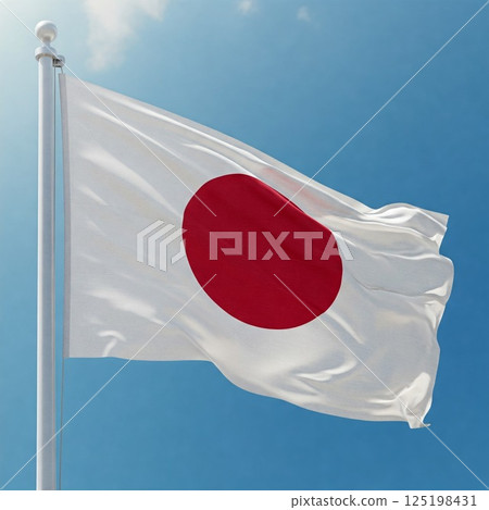Flag of Japan Flag of Japan 125198431