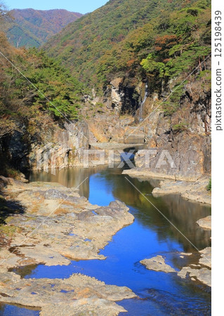 Scenery with strange rock Scenery with strange rock 125198439