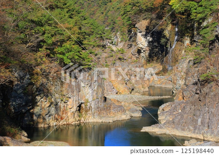 Scenery with strange rock Scenery with strange rock 125198440