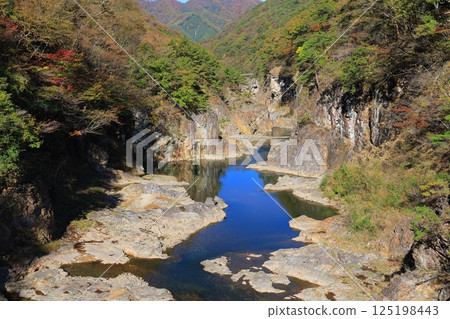Scenery with strange rock Scenery with strange rock 125198443