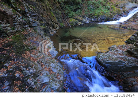 與奇怪的岩石的風景 與奇怪的岩石的風景 125198454