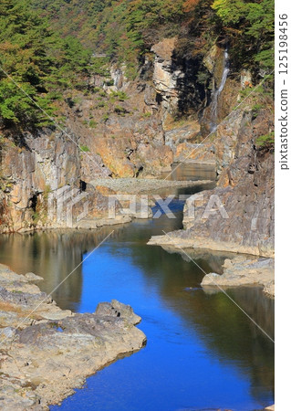 Scenery with strange rock 125198456