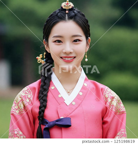 Korean woman 125198619