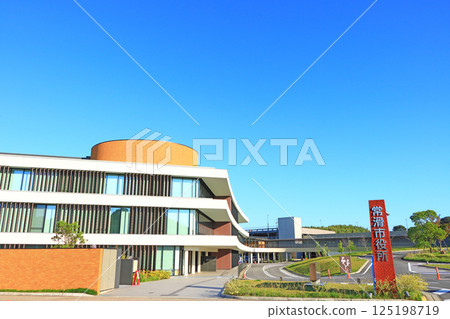 A view of Tokoname City Hall in Tokoname City, Aichi Prefecture 125198719