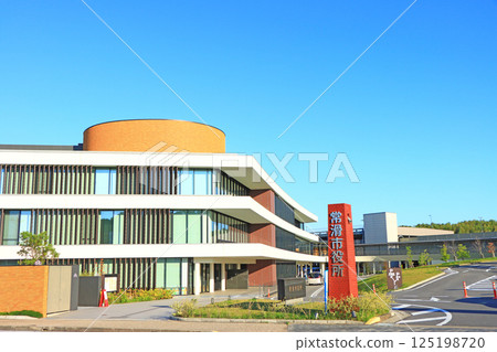 A view of Tokoname City Hall in Tokoname City, Aichi Prefecture A view of Tokoname City Hall in Tokoname City, Aichi Prefecture 125198720