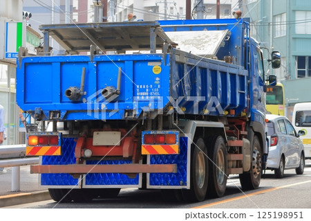 Watertight dump truck image 125198951