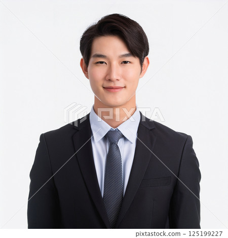 Portrait of a young male office worker Portrait of a young male office worker 125199227