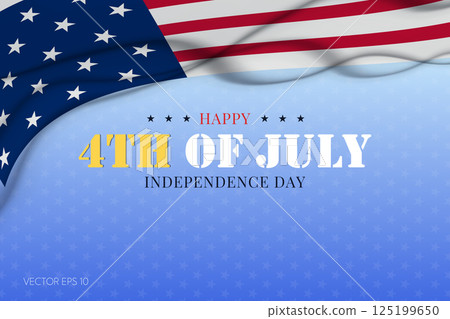 Light Blue Starry Background with Patriotic Message Light Blue Starry Background with Patriotic Message 125199650