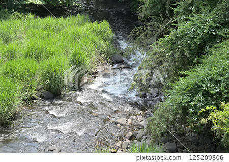 沿著中山道坂本宿漫步：群馬縣安中市，流經山脈的霧泉川 125200806