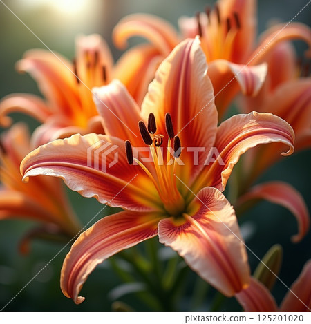 The noble white lily 125201020
