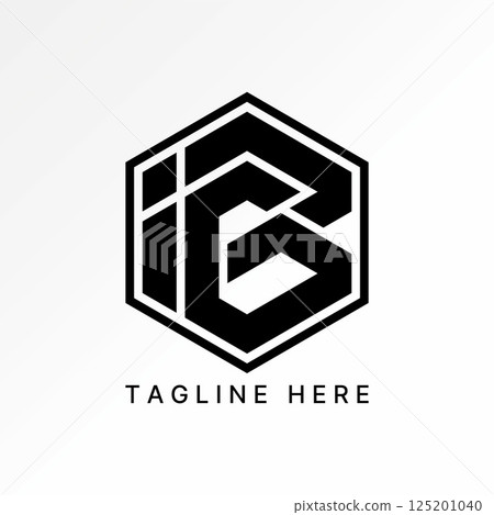 Logo design graphic concept creative premium vector stock image top sell initial IBG IGB font hexagon cut monogram sport tech gaming industrial brand Logo design graphic concept creative premium vector stock image top sell initial IBG IGB font hexagon cut monogram sport tech gaming industrial brand 125201040