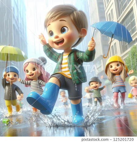 Even if you get wet, you'll still be smiling 125201720