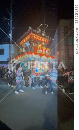 A shrine mikoshi walks 125201822