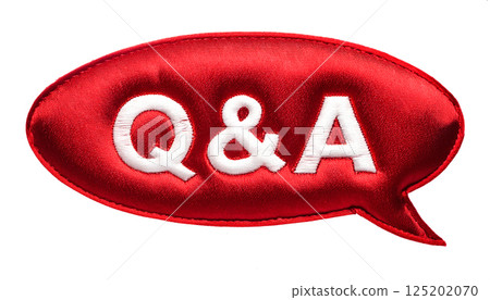 繡有“Q&A”字樣的補丁 繡有“Q&A”字樣的補丁 125202070