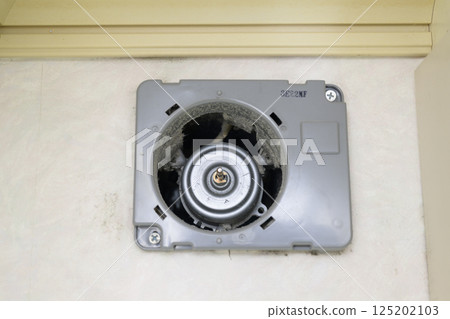 Ventilation fan during disassembly and cleaning 125202103