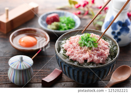 Negitoro碗（鮪魚鰹魚碗） 125202221