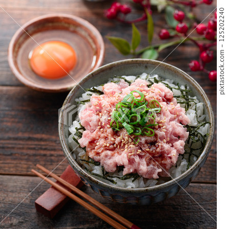 Negitoro碗（鮪魚鰹魚碗） 125202240