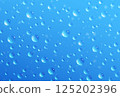 Background material with water droplets on the surface 125202396