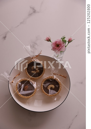 迷你玫瑰與巧克力糖果 125202800