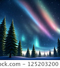 在森林裡觀賞北極光 125203200