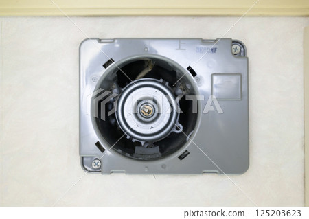 Ventilation fan after cleaning 125203623
